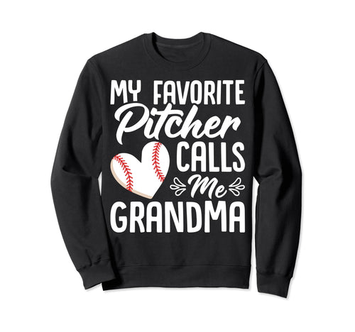 My Favorite Pitcher Calls Me Sweatshirt - Aesthetic Graphic Men Women - T-Shirt, Sweatshirt, Hoodie