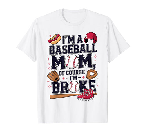 Funny Baseball Mom Sports Season T-Shirt - Streetwear Style Men Women - T-Shirt, Sweatshirt, Hoodie