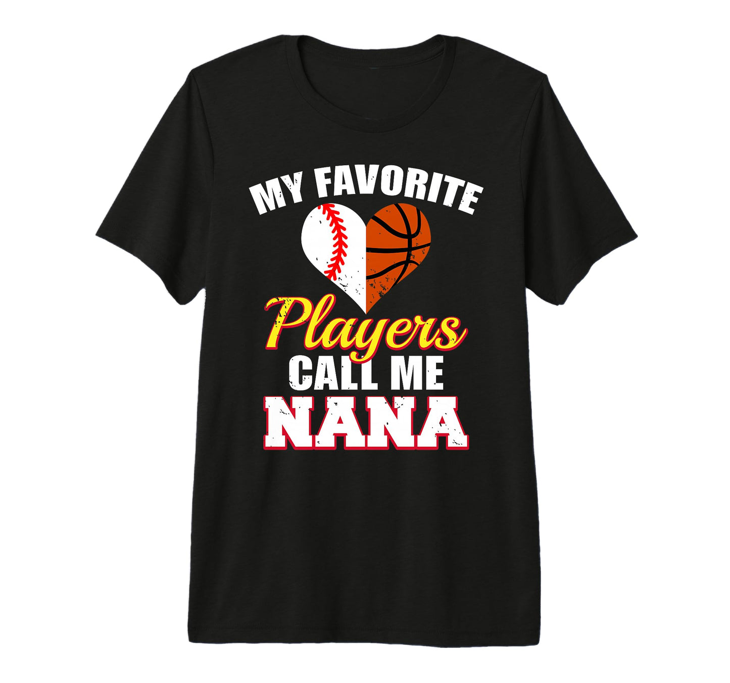 My Favorite Baseball Basketball T-Shirt - Streetwear Style Men Women - T-Shirt, Sweatshirt, Hoodie