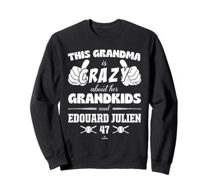 Grandma Crazy Edouard Julien Sweatshirt - Custom Art Print for Adults - T-Shirt, Sweatshirt, Hoodie