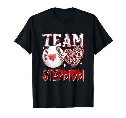Stepmom Mothers Day Leopard T-Shirt - Casual Everyday Wear Men Women - T-Shirt, Sweatshirt, Hoodie