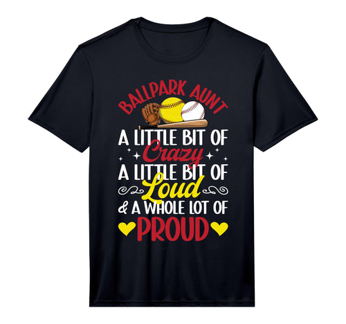 Mens Ballpark Aunt Definition Baseball T-Shirt - Graphic Print for Adults - T-Shirt, Sweatshirt, Hoodie