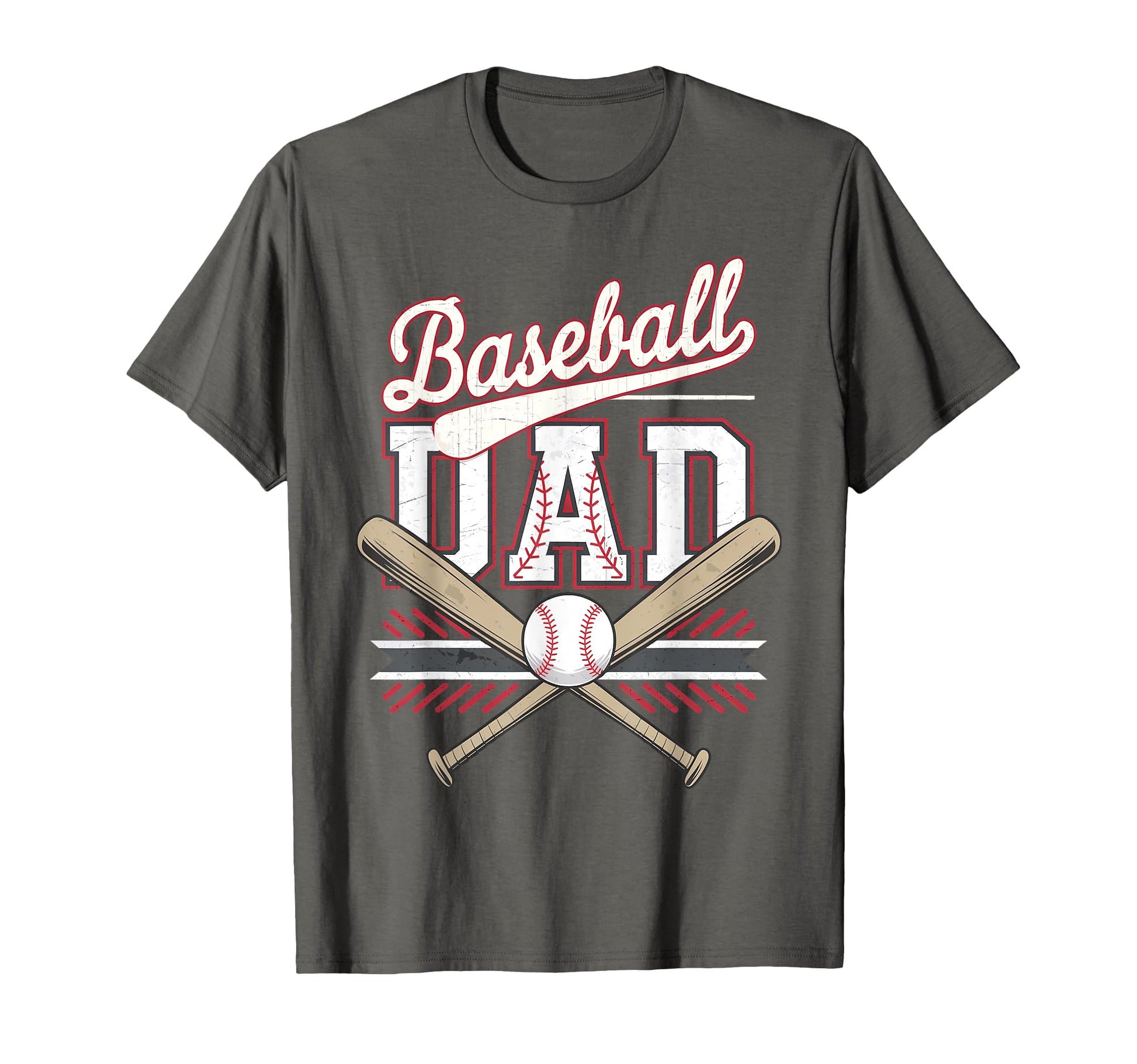 Best Baseball Dad Ever Baseball Daddy T-Shirt - Trendy Graphic Unisex - T-Shirt, Sweatshirt, Hoodie