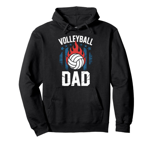 Passionate Volleyball Dad Game Days Hoodie - Unique Graphic Men Women - T-Shirt, Sweatshirt, Hoodie