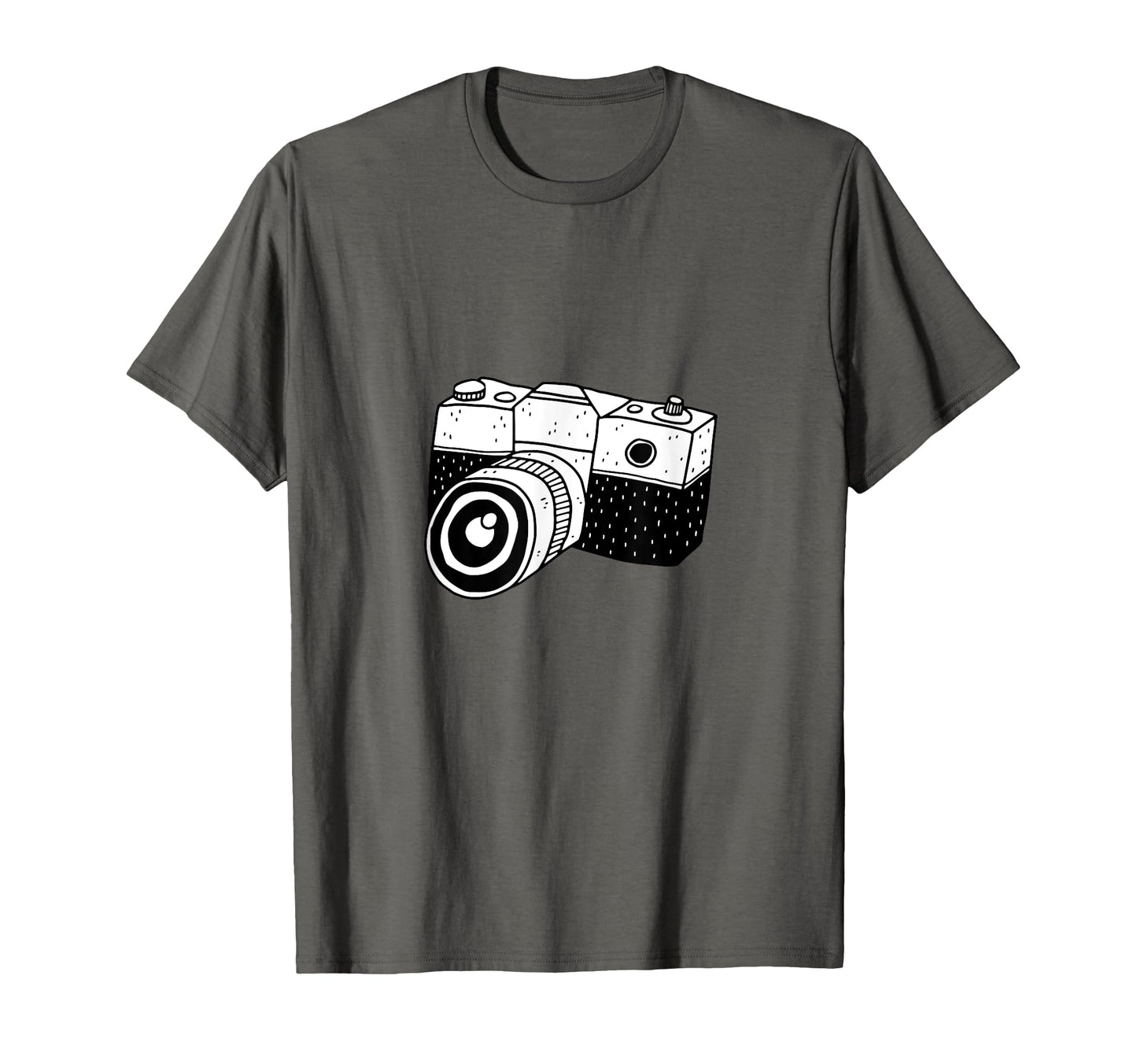 Analog Camera Illustration T-Shirt - Aesthetic Graphic for Adults - T-Shirt, Sweatshirt, Hoodie