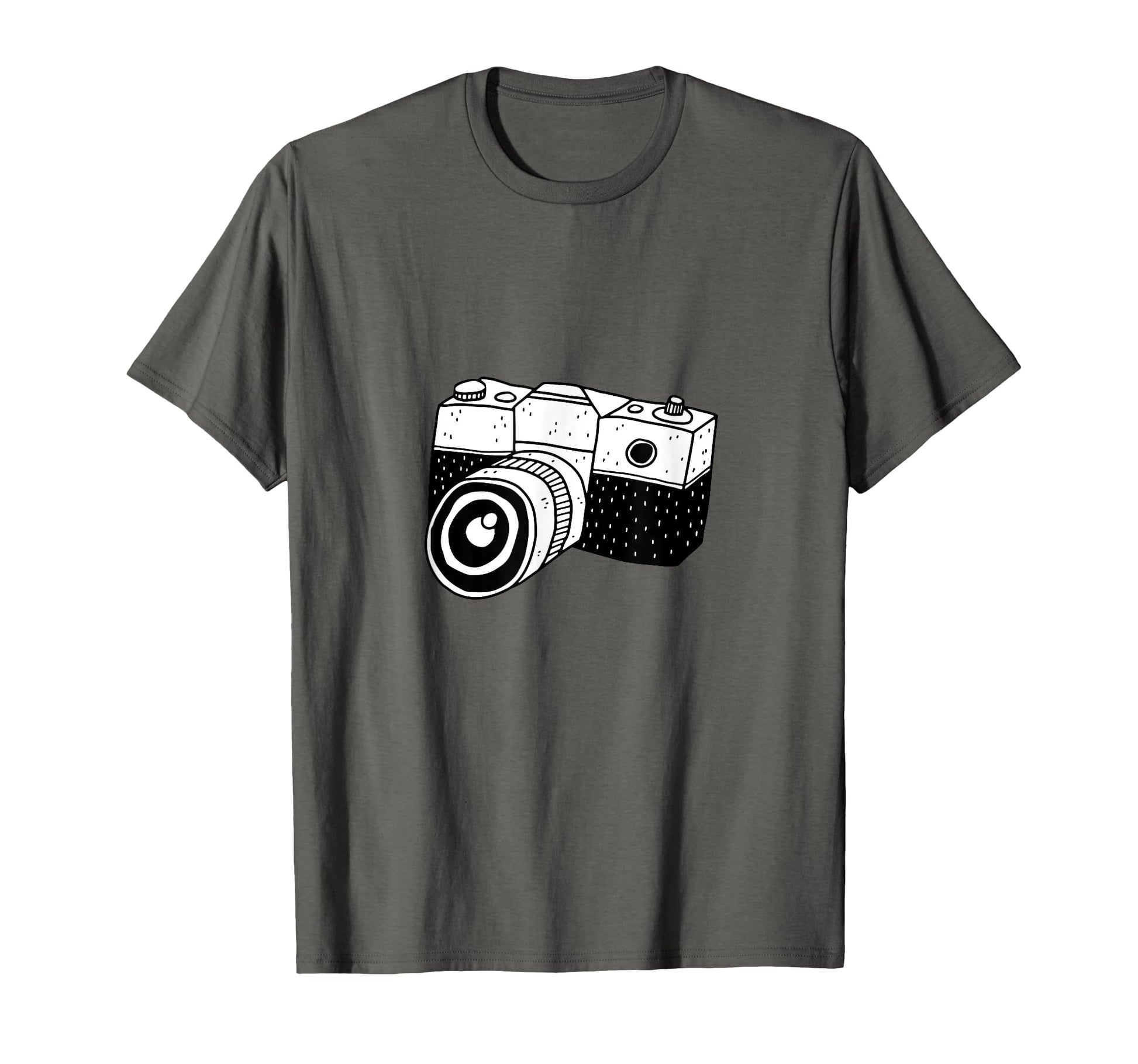 Analog Camera Illustration T-Shirt - Aesthetic Graphic for Adults - T-Shirt, Sweatshirt, Hoodie