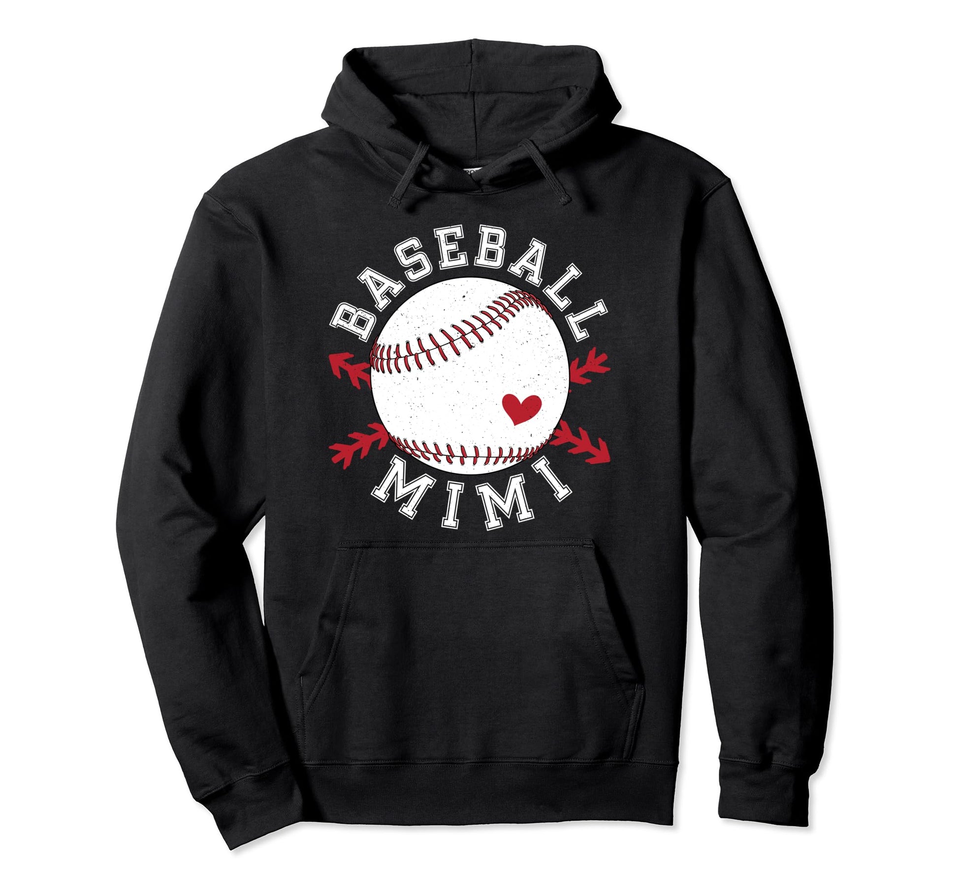 Baseball Mimi Grandma Mimi Baseball Hoodie - Unique Graphic for Adults - T-Shirt, Sweatshirt, Hoodie