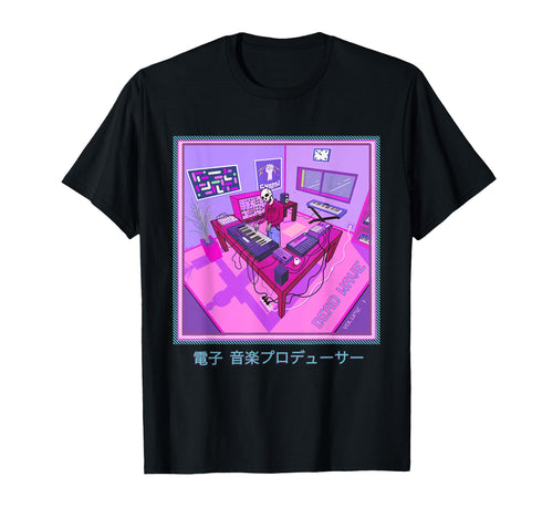 Japanese Electronic Music Producer T-Shirt - Unique Graphic Men Women - T-Shirt, Sweatshirt, Hoodie