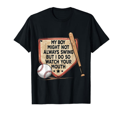 Funny My Might Not Always Swing But I T-Shirt - Trendy Graphic Men Women - T-Shirt, Sweatshirt, Hoodie