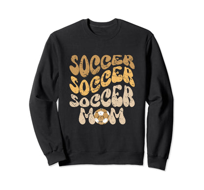 Soccer Mom Era Distressed Favorite Sweatshirt - Custom Art Print Men Women - T-Shirt, Sweatshirt, Hoodie