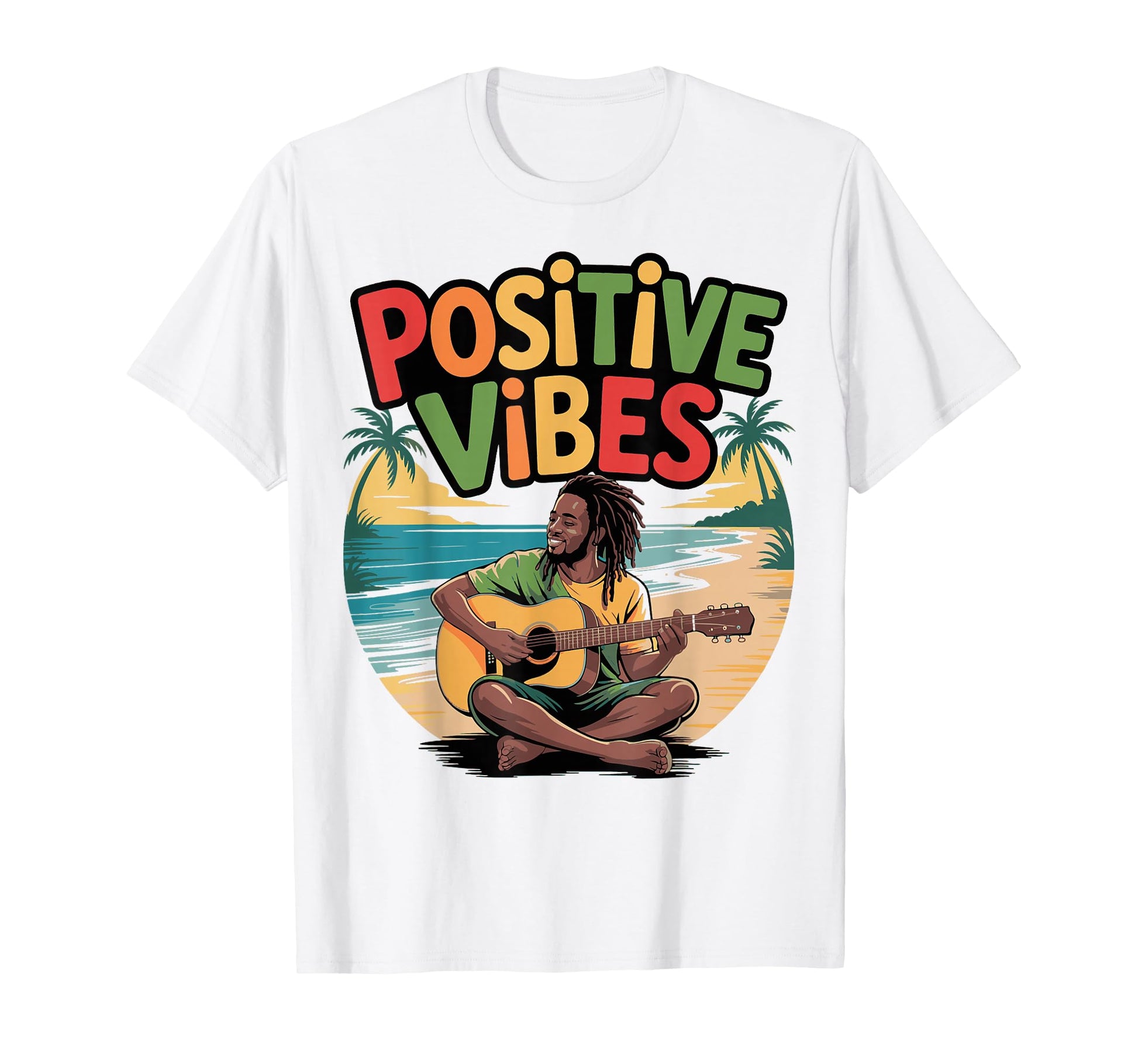 Reggae Music Vibes Jamaican African T-Shirt - Streetwear Style for Adults - T-Shirt, Sweatshirt, Hoodie