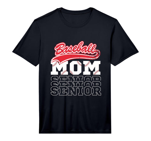 Baseball Senior Mom Class Baseball T-Shirt - Aesthetic Graphic Men Women - T-Shirt, Sweatshirt, Hoodie