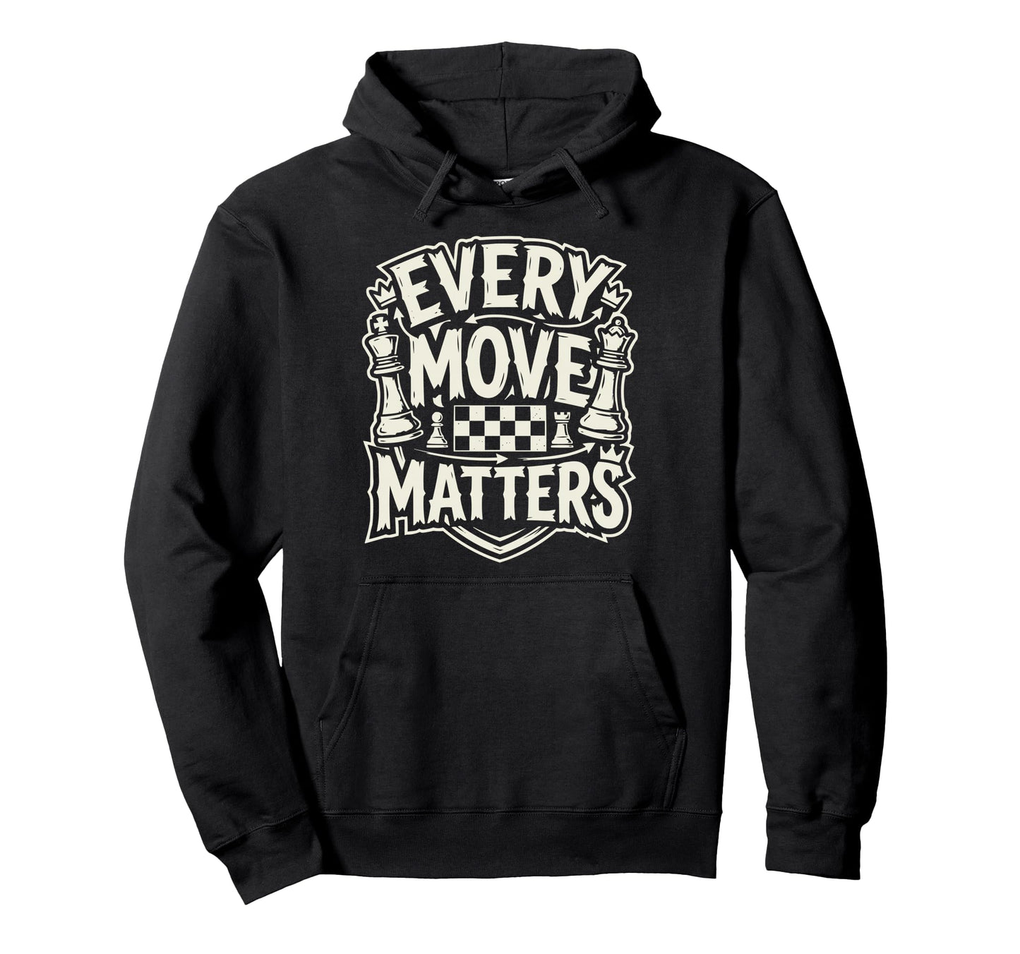 Chess Dad Board Game Daddy Checkmate Hoodie - Minimalist Print Men Women - T-Shirt, Sweatshirt, Hoodie