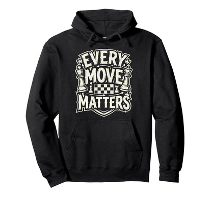 Chess Dad Board Game Daddy Checkmate Hoodie - Minimalist Print Men Women - T-Shirt, Sweatshirt, Hoodie