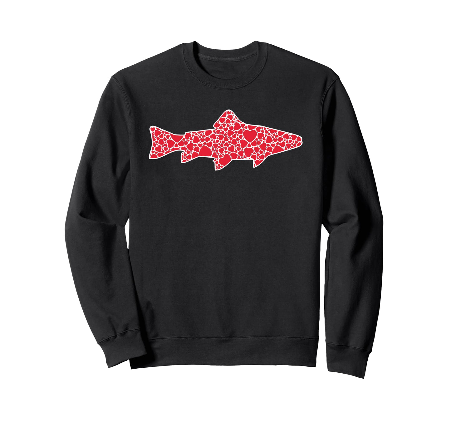Guppy Hearts Valentines Day Sweatshirt - Aesthetic Graphic Men Women - T-Shirt, Sweatshirt, Hoodie