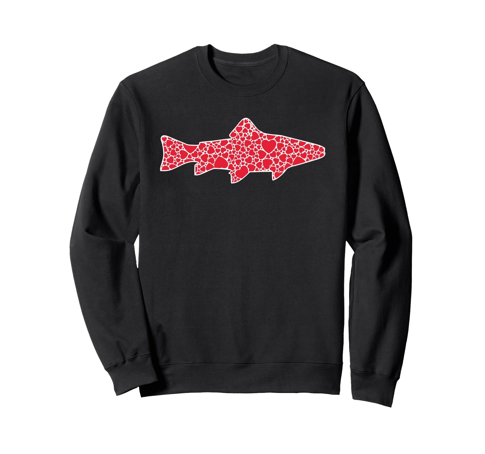 Guppy Hearts Valentines Day Sweatshirt - Aesthetic Graphic Men Women - T-Shirt, Sweatshirt, Hoodie