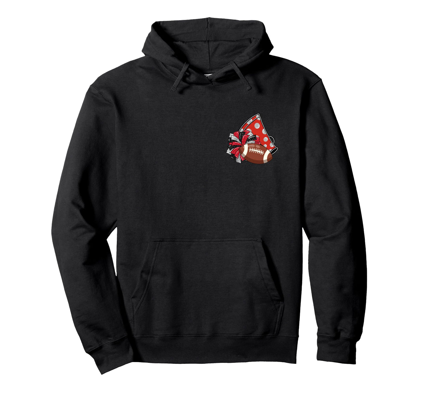 Cheer Mom Sports Mama Life Game Day Hoodie - Unique Graphic Unisex - T-Shirt, Sweatshirt, Hoodie