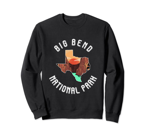 Big Bend National Park Sunset Sweatshirt - Novelty Apparel for Adults - T-Shirt, Sweatshirt, Hoodie