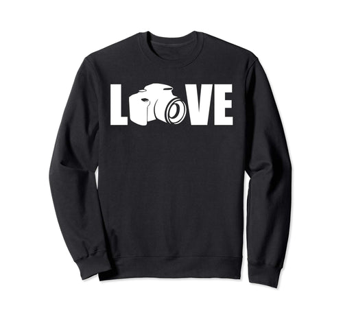 Photography Love Camera Lens Tees Photo Sweatshirt - Trendy Graphic Unisex - T-Shirt, Sweatshirt, Hoodie