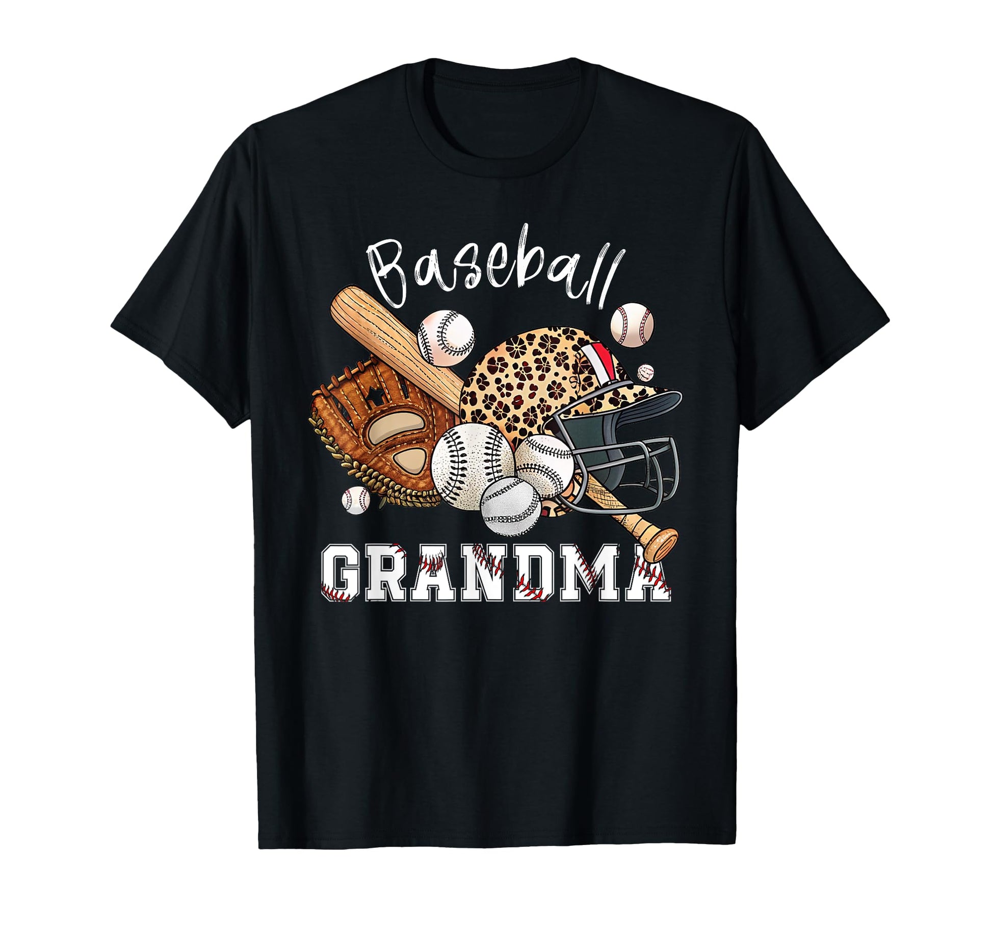 Baseball Grandma Shirts Grandson Baseball T-Shirt - Graphic Print Unisex - T-Shirt, Sweatshirt, Hoodie