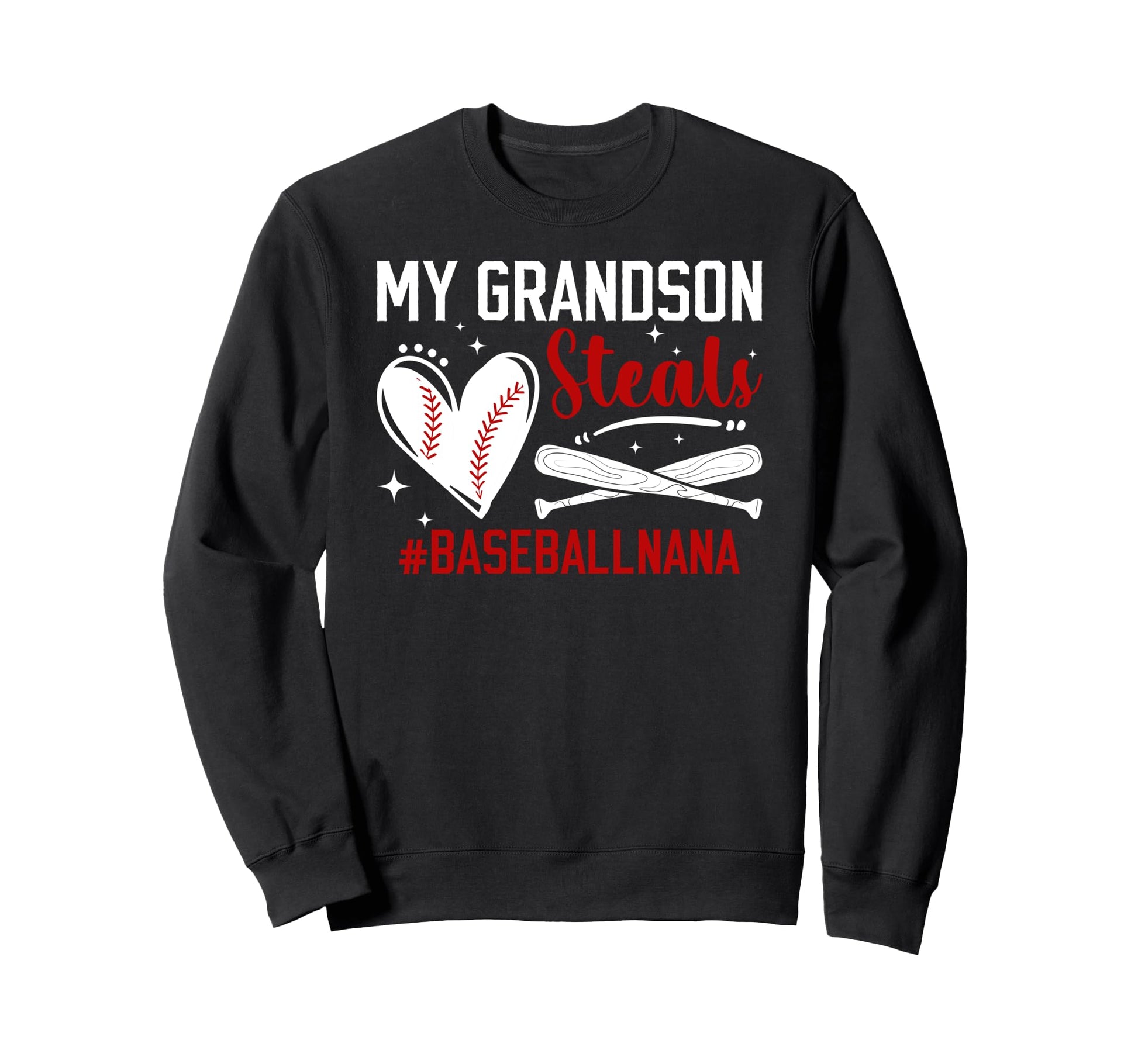 Baseball Nana Grandma Funny Nana Sweatshirt - Novelty Apparel Unisex - T-Shirt, Sweatshirt, Hoodie
