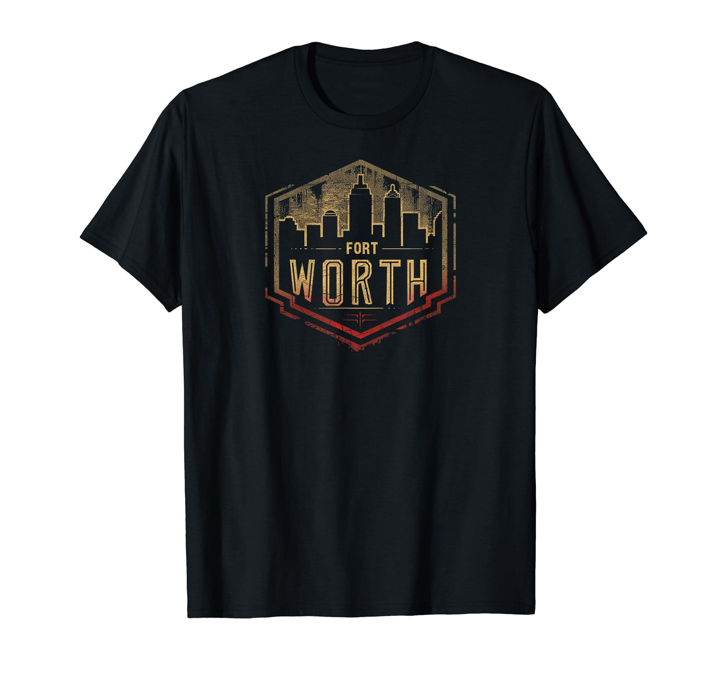 Fort Worth Grit 90S Grunge Urbandecay Mens T-Shirt - Unique Graphic Unisex - T-Shirt, Sweatshirt, Hoodie