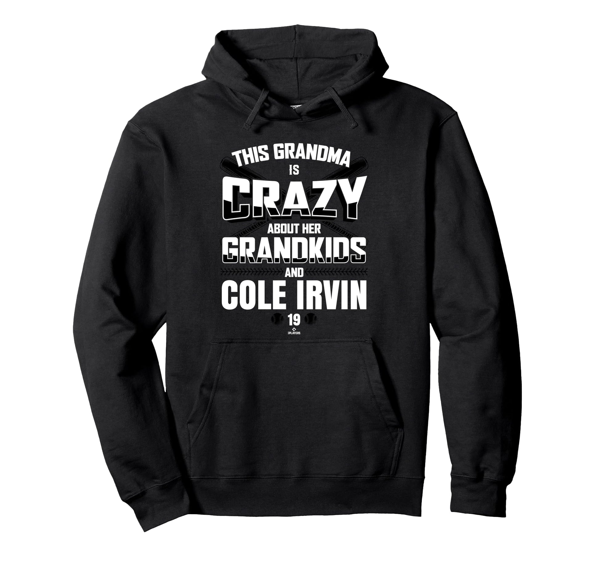 Grandma Crazy Cole Irvin Baltimore Hoodie - Trendy Graphic for Adults - T-Shirt, Sweatshirt, Hoodie