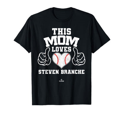 This Mom Loves Steven Branche T-Shirt - Novelty Apparel for Adults - T-Shirt, Sweatshirt, Hoodie