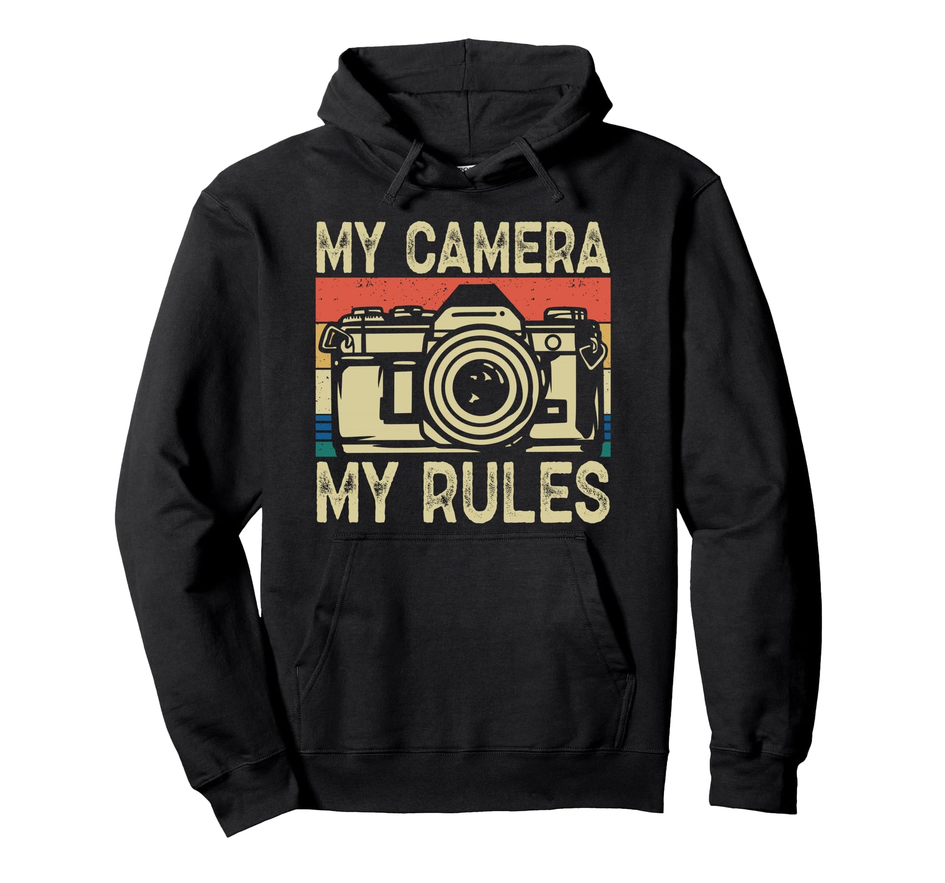 Photo Camera Photographer Flash People Hoodie - Fun Novelty Design Unisex - T-Shirt, Sweatshirt, Hoodie