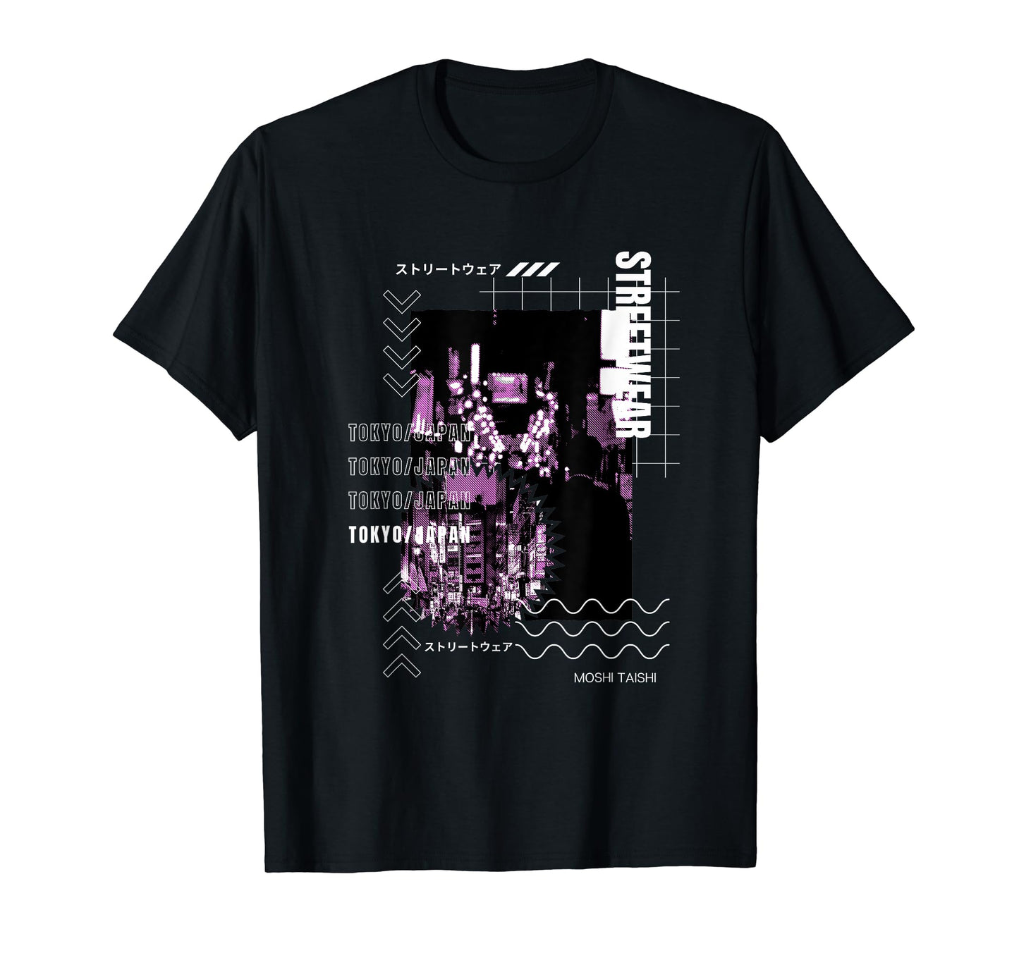 Vaporwave Aesthetic Lofi Japan 80S 90S T-Shirt - Graphic Print for Adults - T-Shirt, Sweatshirt, Hoodie
