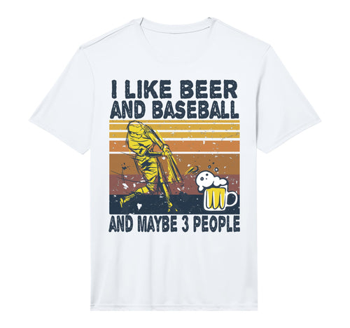 Mens I Like Beer And Baseball And Maybe T-Shirt - Streetwear Style Unisex - T-Shirt, Sweatshirt, Hoodie