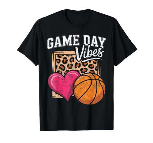 Game Day Vibes Animal Basketball Player T-Shirt - Unique Graphic Unisex - T-Shirt, Sweatshirt, Hoodie