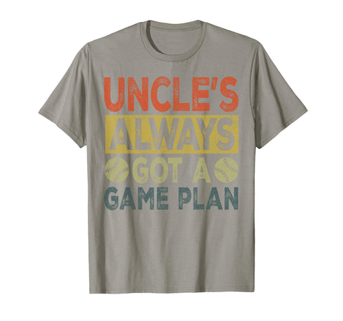 Uncle Baseball Uncles Always Got T-Shirt - Custom Art Print for Adults - T-Shirt, Sweatshirt, Hoodie