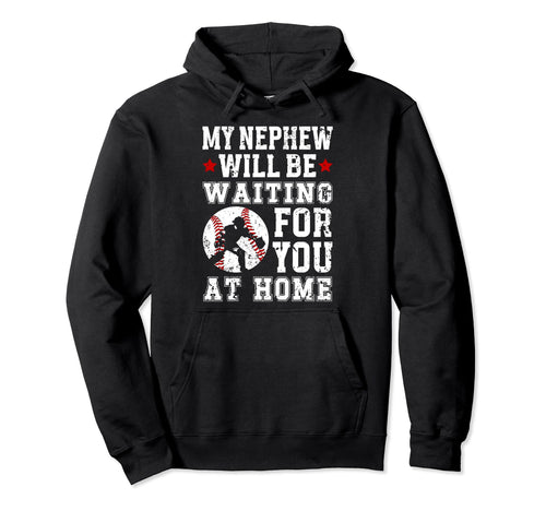Home Baseball Catcher Aunt Baseball Hoodie - Fun Novelty Design for Adults - T-Shirt, Sweatshirt, Hoodie