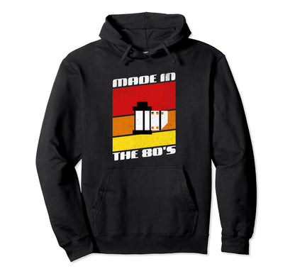 Made 80S Camera Film Roll 80S 90S Hoodie - Streetwear Style Men Women - T-Shirt, Sweatshirt, Hoodie