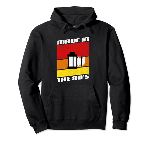Made 80S Camera Film Roll 80S 90S Hoodie - Streetwear Style Men Women - T-Shirt, Sweatshirt, Hoodie