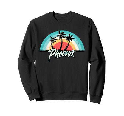 Matching Family Vacation Sunset Sweatshirt - Aesthetic Graphic Men Women - T-Shirt, Sweatshirt, Hoodie