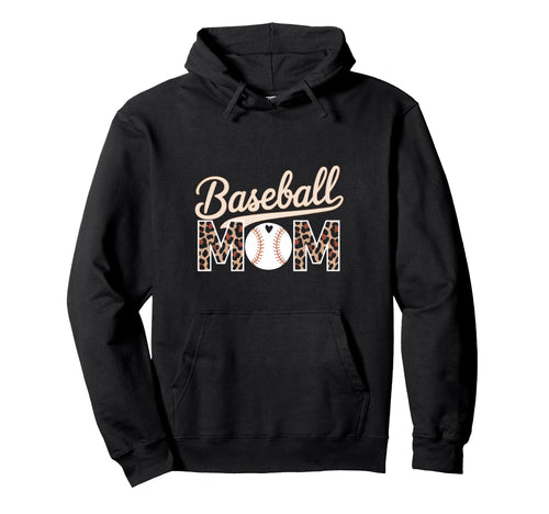 Baseball Mom Mothers Day Hoodie - Unique Graphic Unisex - T-Shirt, Sweatshirt, Hoodie
