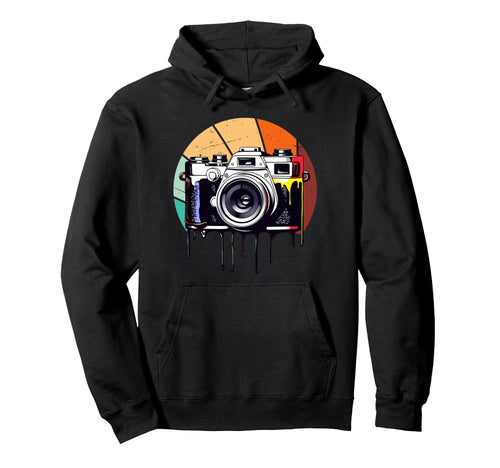 Photo Camera Photography Photographer Hoodie - Graphic Print for Adults - T-Shirt, Sweatshirt, Hoodie