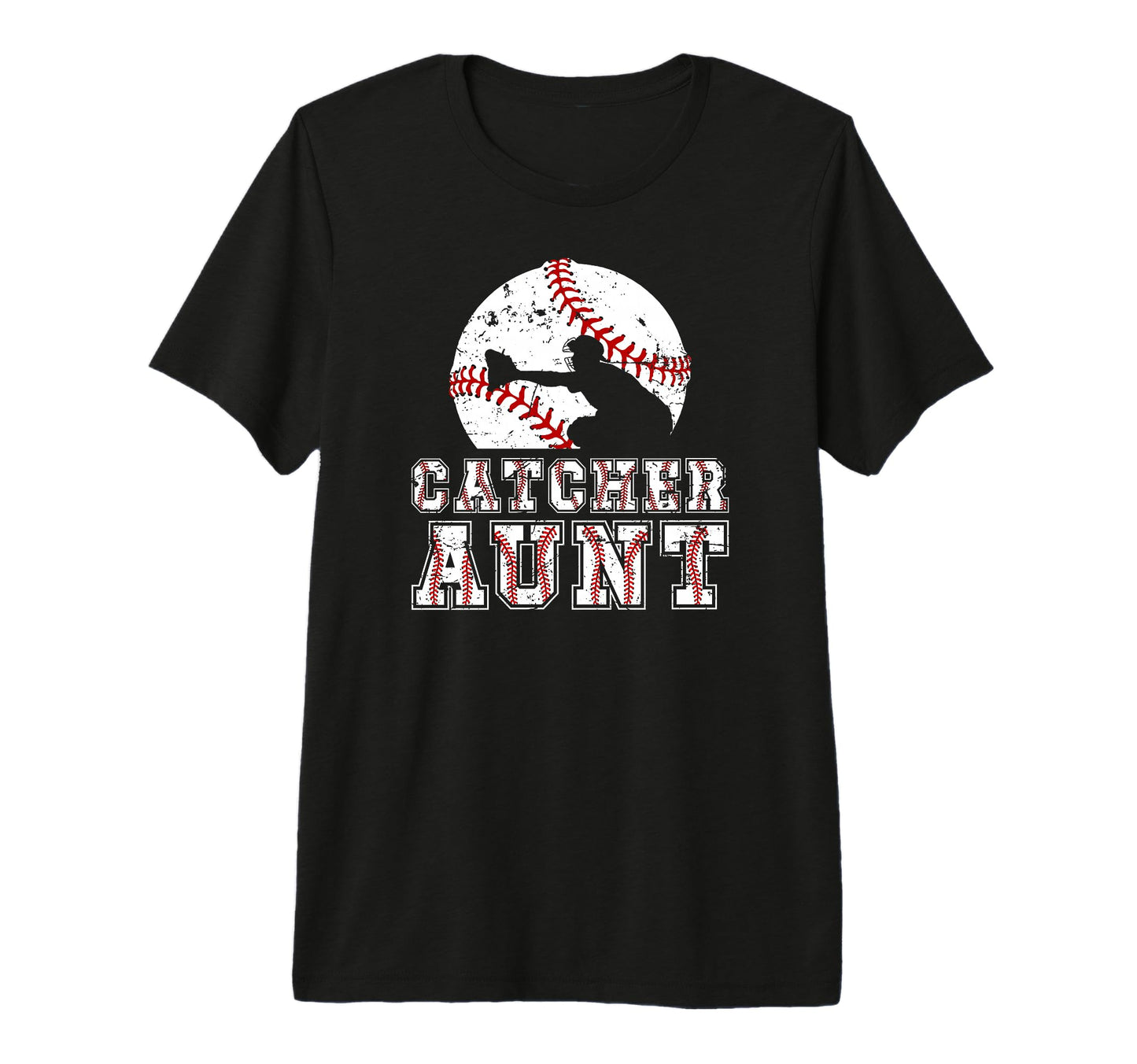 Baseball Catcher Aunt Baseball T-Shirt - Streetwear Style for Adults - T-Shirt, Sweatshirt, Hoodie