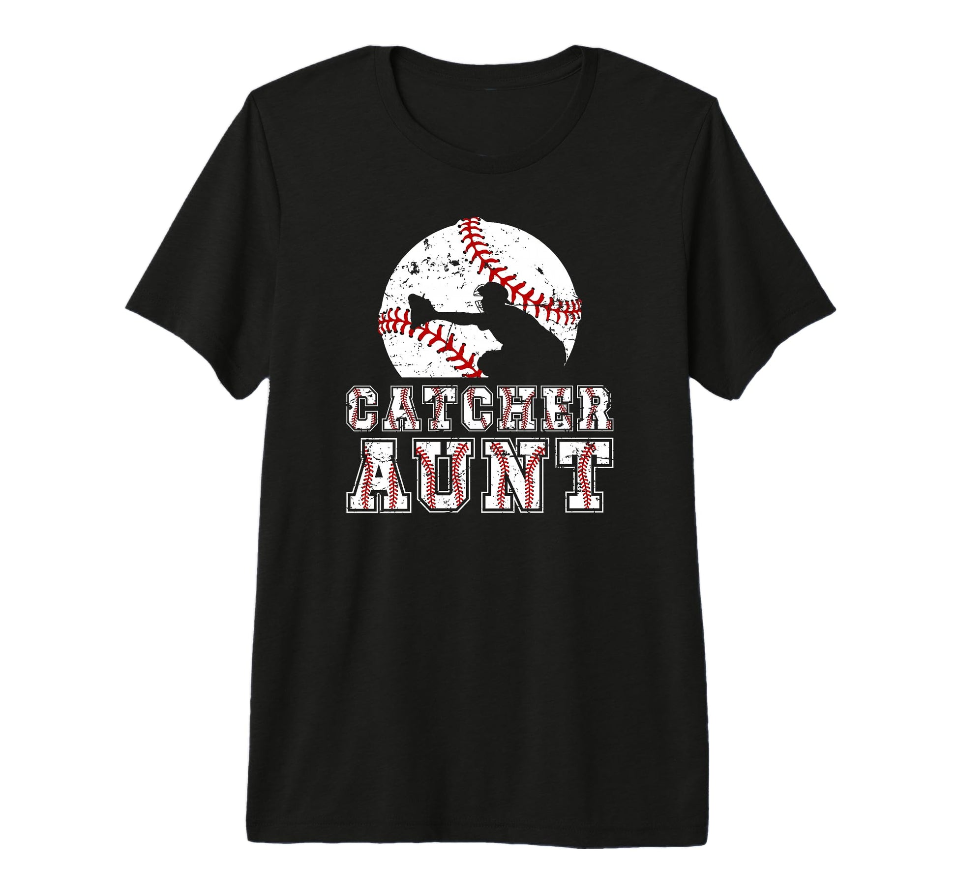 Baseball Catcher Aunt Baseball T-Shirt - Streetwear Style for Adults - T-Shirt, Sweatshirt, Hoodie