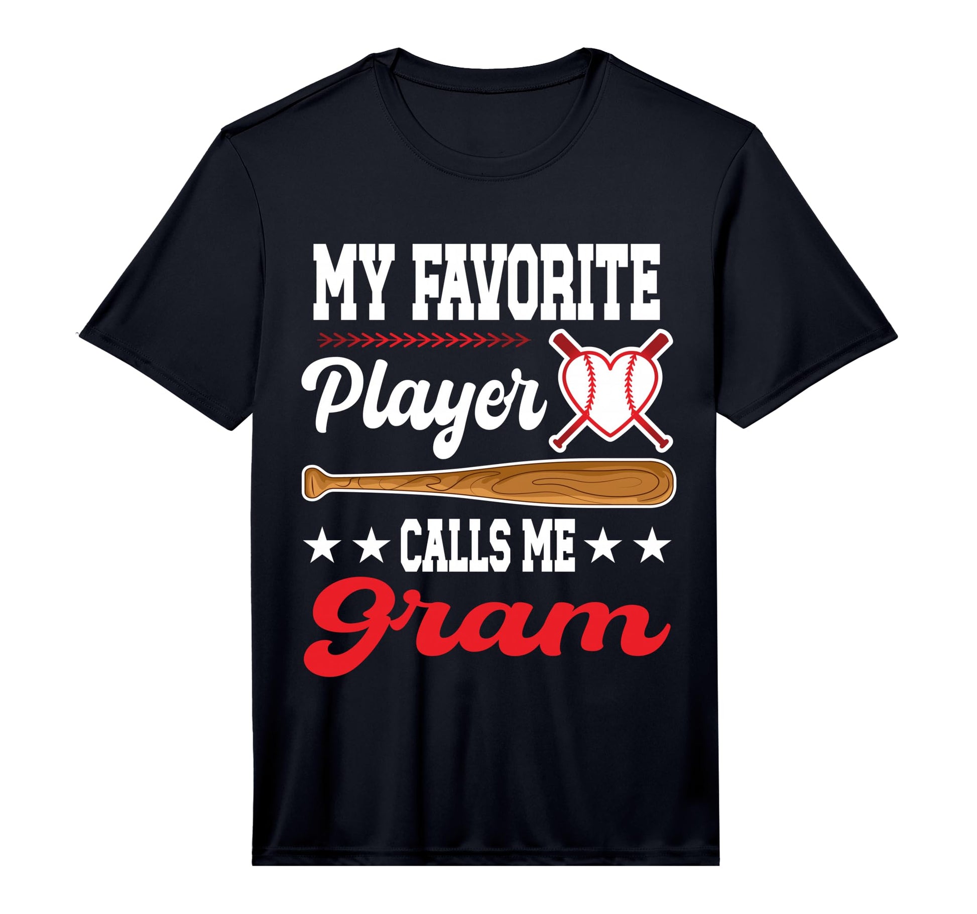 My Favorite Player Calls Me Gram T-Shirt - Trendy Graphic Men Women - T-Shirt, Sweatshirt, Hoodie