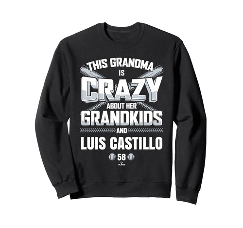 Grandma Crazy Luis Castillo Seattle Sweatshirt - Graphic Print Unisex - T-Shirt, Sweatshirt, Hoodie