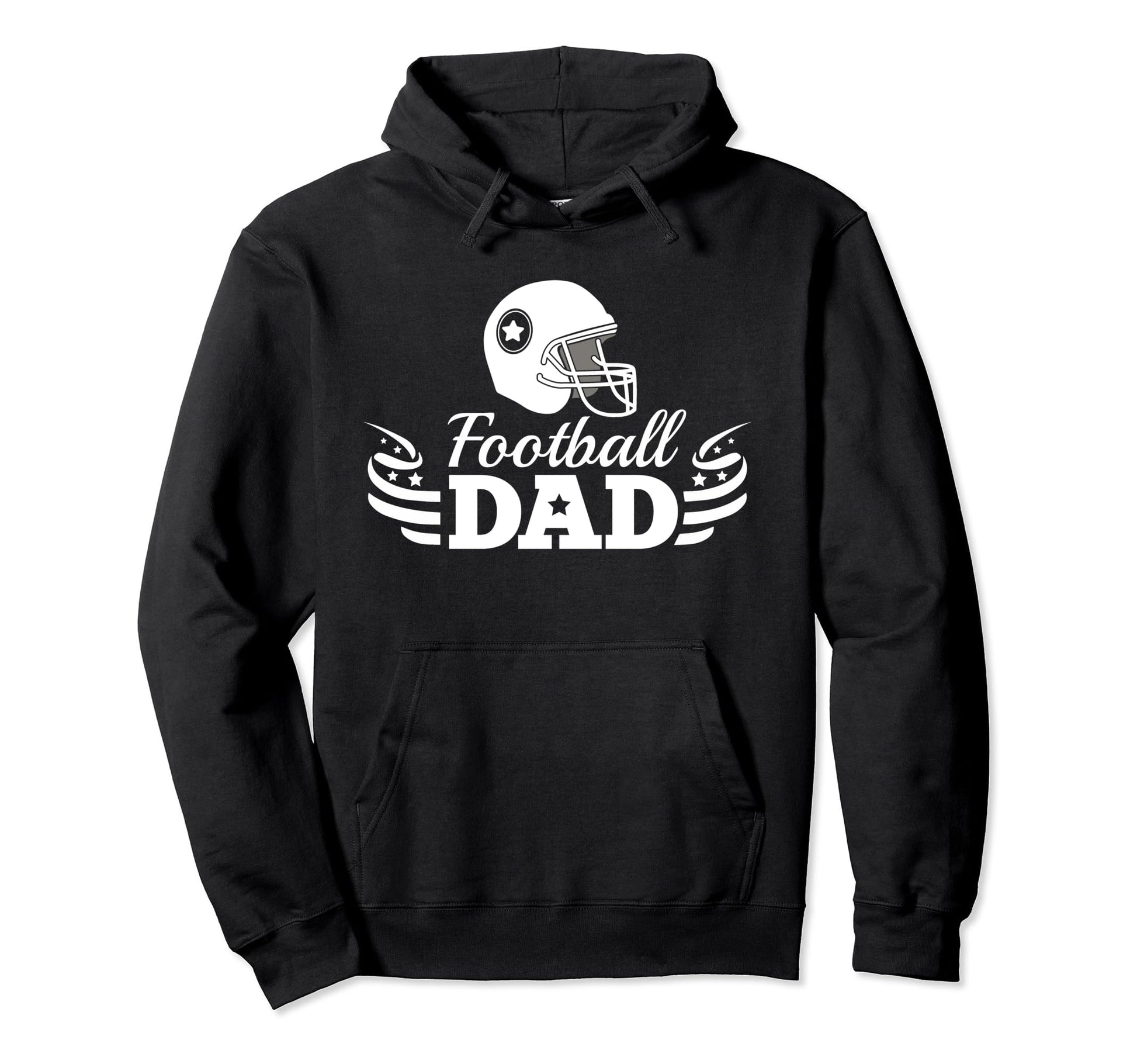 Funny Football Soccer Game Day Dad Hoodie - Novelty Apparel Men Women - T-Shirt, Sweatshirt, Hoodie