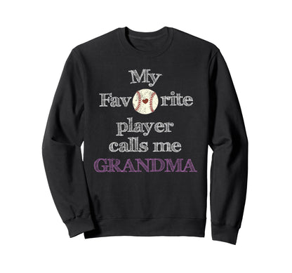 My Favorite Player Calls Me Sweatshirt - Minimalist Print for Adults - T-Shirt, Sweatshirt, Hoodie