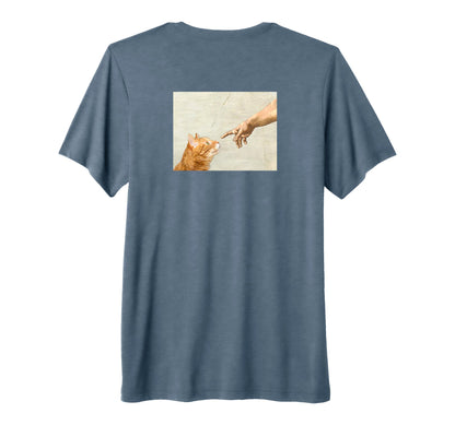 Indie Aesthetic Michaelangelo Creation T-Shirt - Fun Novelty Design Unisex - T-Shirt, Sweatshirt, Hoodie