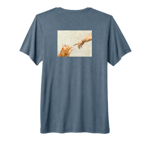 Indie Aesthetic Michaelangelo Creation T-Shirt - Fun Novelty Design Unisex - T-Shirt, Sweatshirt, Hoodie