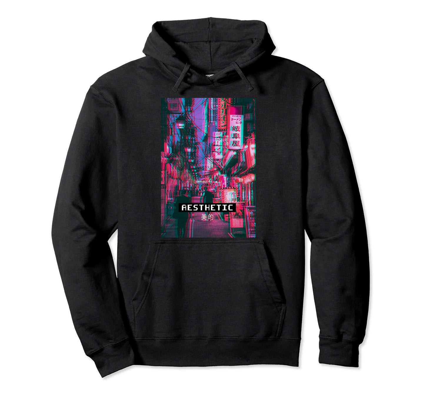 Aesthetic Vaporwave Aesthetic Japan Hoodie - Streetwear Style Men Women - T-Shirt, Sweatshirt, Hoodie