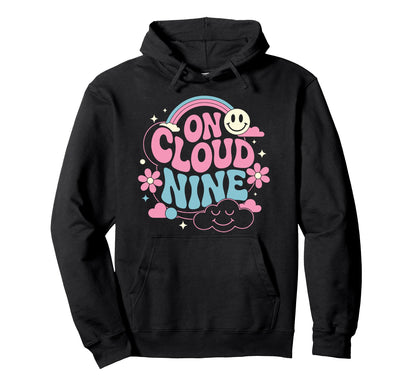 Cloud Nine 9Th Birthday Birthday Hoodie - Streetwear Style Men Women - T-Shirt, Sweatshirt, Hoodie