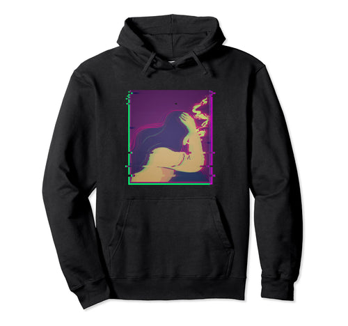 Heatless Antisocial Glitch Hoodie - Casual Everyday Wear Men Women - T-Shirt, Sweatshirt, Hoodie
